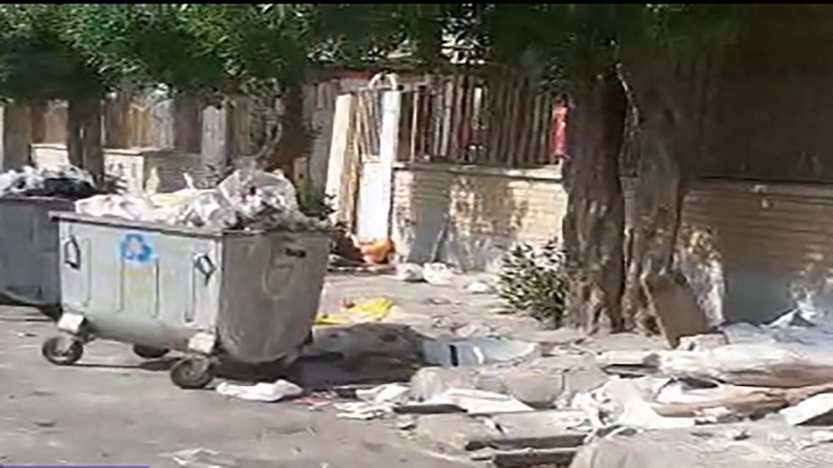 وضع نامناسب بهداشت در معابر بوشهر