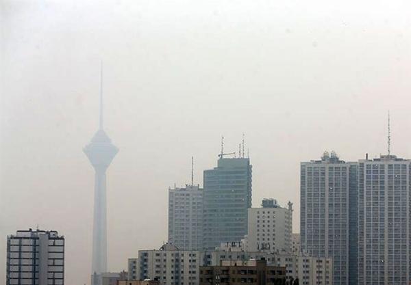 هوای تهران در اولین روز هفته ناسالم شد