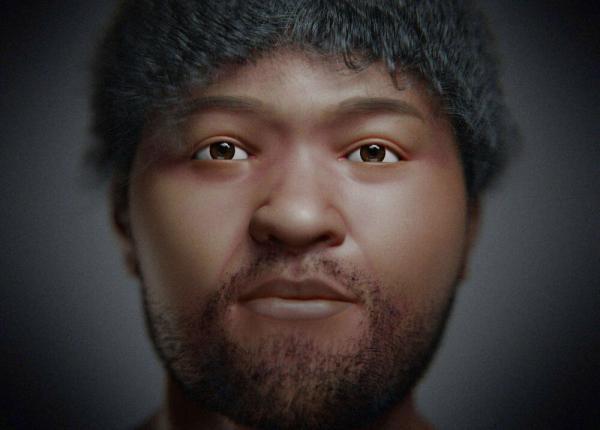 بازسازی چهره مرد 35 هزار ساله، عکس
